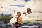 Winslow Homer The Turtle Pound Spain oil painting artist